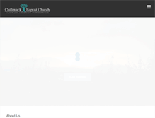 Tablet Screenshot of chilliwackbaptist.com